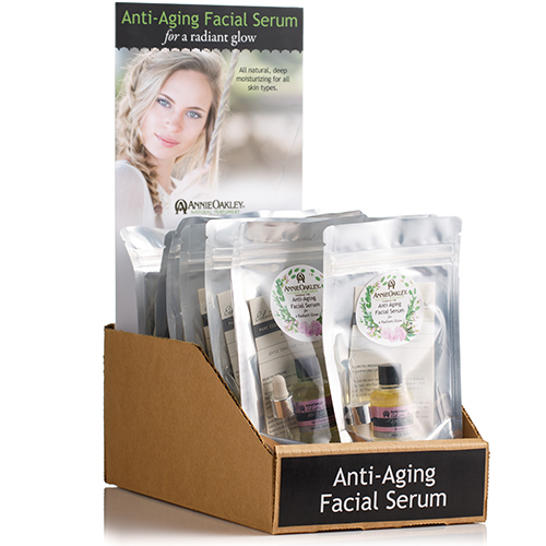Anti-Aging Facial Serum POP display